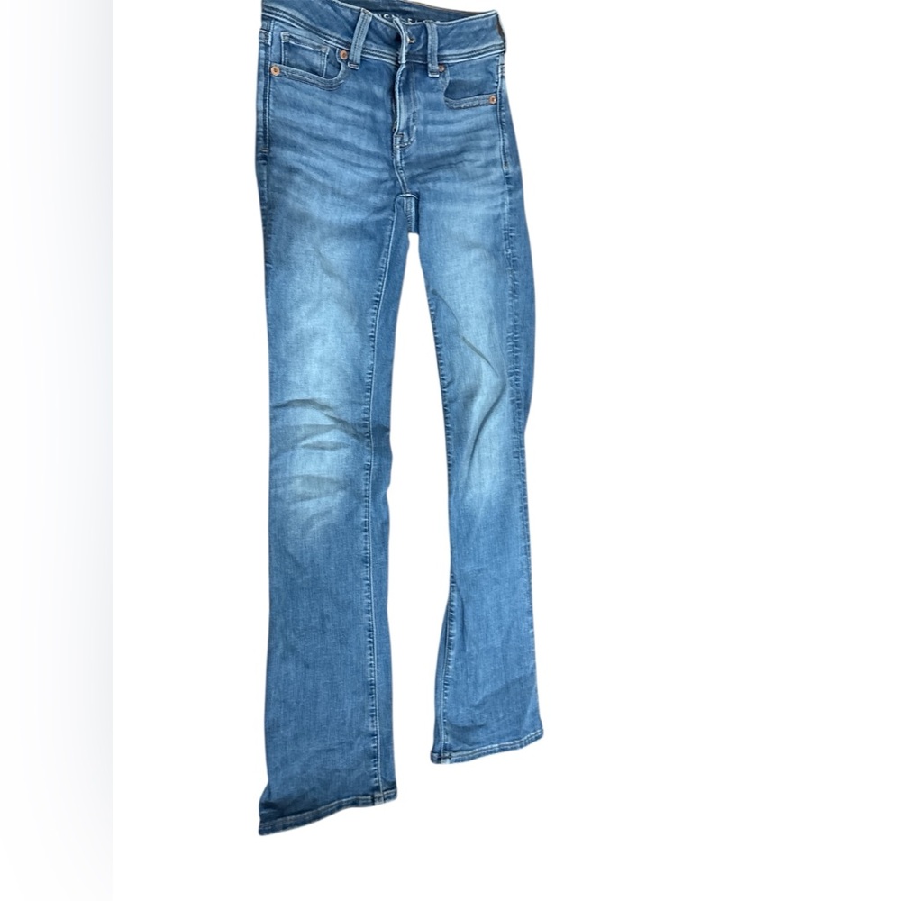 American Eagle Outfitters Light Blue Flare Jeans B